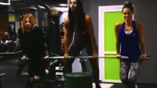 Strong Woman Lift Carry