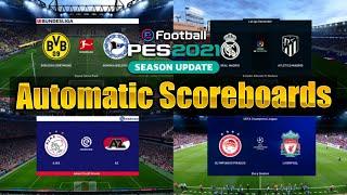 PES 2021 Automatic Scoreboards V 1.0