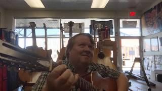 A talk about Harmony Flattop Guitars - Part 1 - at Gary's Guitars, Portsmouth NH.