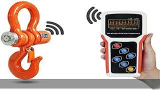5T Wireless Crane Scale Heavy Duty Digital Hanging Scale 11000lb / 5000kg with Remote Control