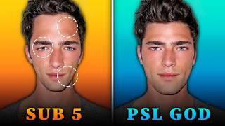 If You Have All These 6 Facial Features, You're Sub5 - Fix Them! | PSL Gods Looksmaxxing Ep2