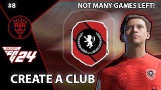 EA FC 24 || Create A Club #8 || Realistic Career Mode Road To 3-Peat UEFA CL Glory! || S1 E8