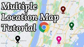 How to Create a Multiple Locations Map on Google – Full Tutorial