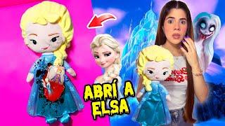 ABRÍ un PELUCHE de Elsa de FROZEN y me AMENAZÓ️ | Ani Cat