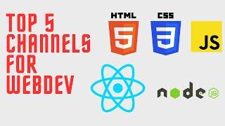 Crack the Code: Top 5 YouTube Channels to Learn Web Development| Discover the Top 5 Learning