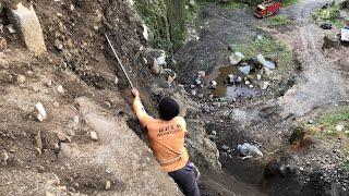 amazing work..!!! lots of rocks and sand fell