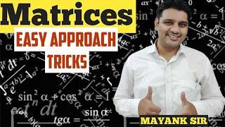 Matrices And Determinant For NDA 2020 | NDA Exam Preparation Videos | Maths Jugad Se