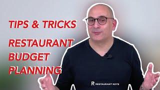 How to Plan Your Restaurant Budget | Restaurant Financing