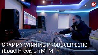 ECHO on iLoud Precision MTM studio monitors