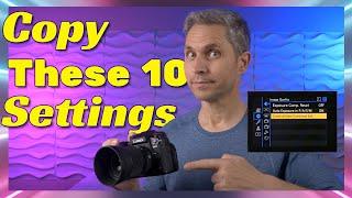 LUMIX GH7 | Top 10 Settings to change on the Panasonic Lumix GH7 | #gh7