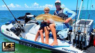 7yo Girl & a FISH as BIG as HER!  | Family @Seadoo  Day