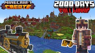 2000 DAYS FULL MOVIE | Minecraft Create Mod!