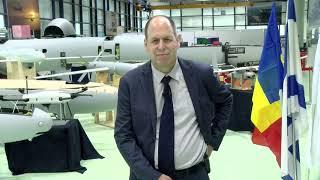 Complete tour of the impressive Elbit System drone assembly line for Hermes 450 and Hermes 900