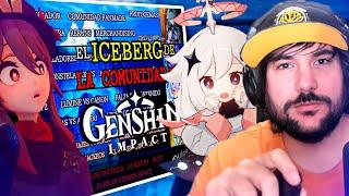 REACCIONO AL ICEBERG de LA COMUNIDAD de GENSHIN IMPACT 