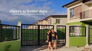  house tour  in lancaster new city, cavite | adelle townhouse