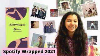 Reacting to my SPOTIFY WRAPPED 2021 :D