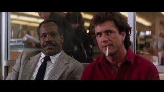 Lethal Weapon 2 - Riggs smoking