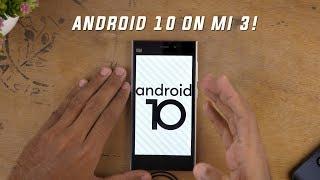Android 10 ROM on XIAOMI MI 3! How to install guide!