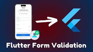 Flutter Form Validation | Flutter TextField Validation | Flutter TextFormField