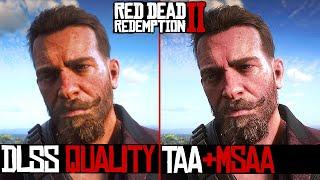 Red Dead Redemption 2 - DLSS On/Off vs TAA Image Quality & Performance