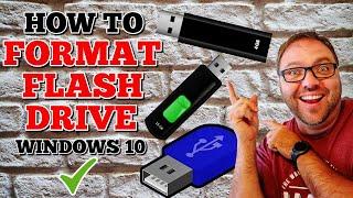 Как отформатировать флешку в Windows 10 | USB-накопитель | FAT32