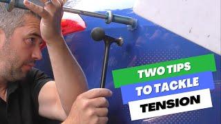 Two Tips To Tackle Tension with Paintless Dent Removal