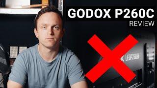 Godox P260C LED Light Review - Why I do not recommend it