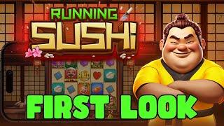 NEW PRAGMATIC SLOT - RUNNING SUSHI **FIRST LOOK** AT A BONUS BUY BIG WIN (DEMO PLAY)