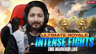 ULTIMATE ROYALE RUSH GAMEPLAY | TMG MARKHOR | PUBG Live Stream