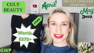 CULT BEAUTY The Cult Conscious Goody Bag GWP April 2022 UNBOXING