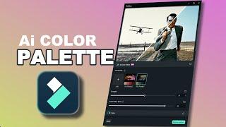 Filmora 14 | Color Match Movie scenes in 1 Click | AI Color Palette