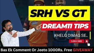 SRH vs GT  Dream11 Team Match-62  I GT vs SRH Dream11 Team Prediction II IPL 2023 I