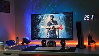 POV: Uncharted 4: A Thief's End + 1440p 240hz Curve Monitor + Ps5 Pro Controller