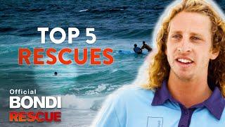 Top 5 Lifeguard Rescues - Bondi Rescue | Season 14