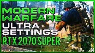 Modern Warfare Max Settings  | RTX 2070 Super + Ryzen 3700x