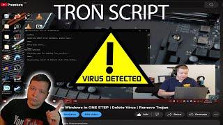 Tron Script is a VIRUS! | Tron Script Virus Detection | Remove Virus from Windows 2024