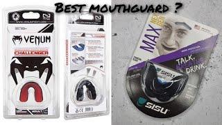 What is the best MOUTHGUARD for Wrestling and BJJ ? Review of Venum Challenger and SISU MAX.