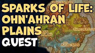 Sparks of Life: Ohn'ahran Plains WoW Quest