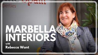 Inside Marbella Interiors: A Conversation with Rebecca Want