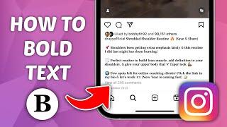 How to Bold Text on Instagram Post - Quick and Easy Guide!