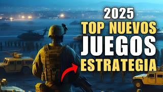 JUEGOS de ESTRATEGIA MÁS ESPERADOS!  TOP NUEVOS Juegazos RTS Que NO Puedes Perderte en 2025!