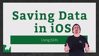 Reading and Writing JSON -  Saving Data in iOS - raywenderlich.com