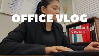 Working and Living in Canada | Office life Vlog