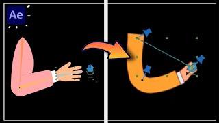 DUIK ANGELA: Hand Rigging with 2 WAYS | After Effects Tutorials
