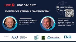 Live Altos Executivos, com Marcos Antonio De Marchi