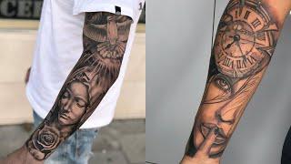 ESTILOS DE TATUAGENS NO BRAÇO MASCULINO PARA SE INSPIRAR - TATOO BRAÇO FECHADO - TENDÊNCIA 2022