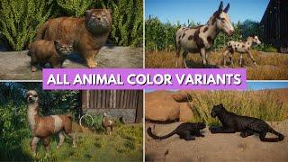 Planet Zoo: ALL COLOR VARIANTS (2025)