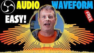 Audio Waveform Visualizer Effect In OBS FREE!