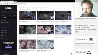 Tutorial - Bei Twitch Videos automatisch speichern