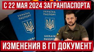 ВАЖНО! с 22 мая 2024 изменения! оформление загранпаспорта Украины! Польша новости